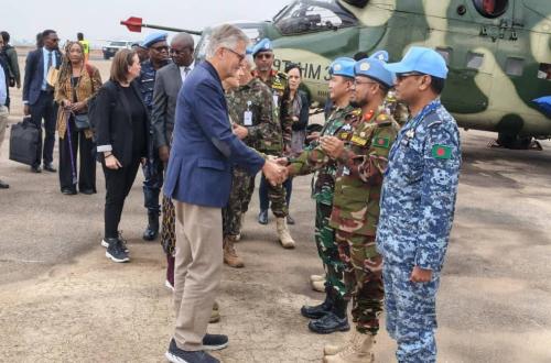 Ituri : Jean-Pierre Lacroix à Bunia pour réaffirmer l’appui de l’ONU au processus de paix