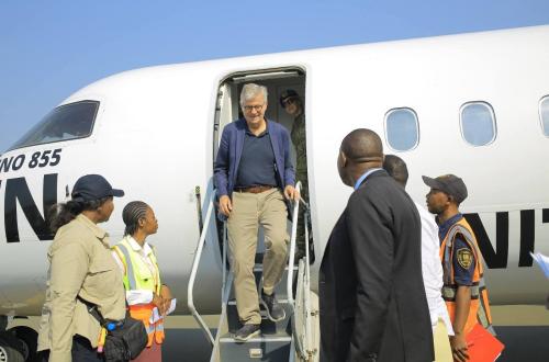 Jean-Pierre Lacroix en visite au Nord-Kivu : après Bunia, direction Beni et Oïcha