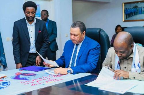 Course au perchoir : le candidat Singoma Mwanza promet un leadership « responsable » à la tête de l’Assemblée nationale