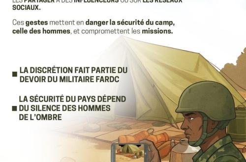 RDC : les FARDC rappellent aux militaires l’importance de la discrétion face aux réseaux sociaux
