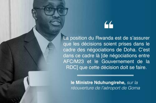 Réouverture de l’aéroport de Goma : des Congolais dénoncent une ingérence Rwandaise