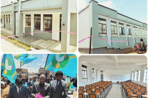 Butembo : inauguration de l’auditoire Julien Paluku Kahongya à l’Université Officielle de Ruwenzori