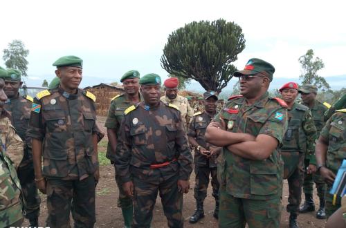 Sud-Kivu : le Commandant de la 33ème Région Militaire et Task Force au chevet des militaires en opération à Uvira
