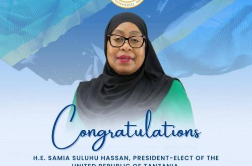 Union Africaine : Mahmoud Ali Youssouf félicite Samia Suluhu Hassan pour sa réélection et appelle au respect des droits fondamentaux en Tanzanie