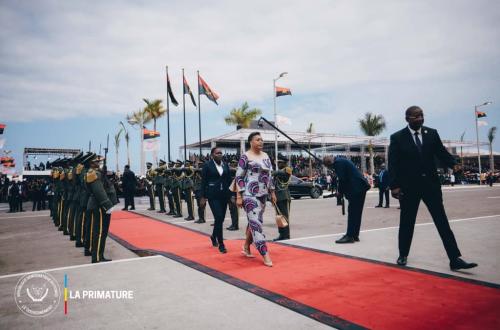 Judith Suminwa prend part à la commémoration du cinquantenaire de l'indépendance de l'Angola