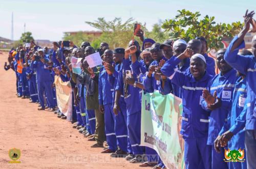 Niger : le Président de la République s'est rendu sur le site de la SOMAÏR