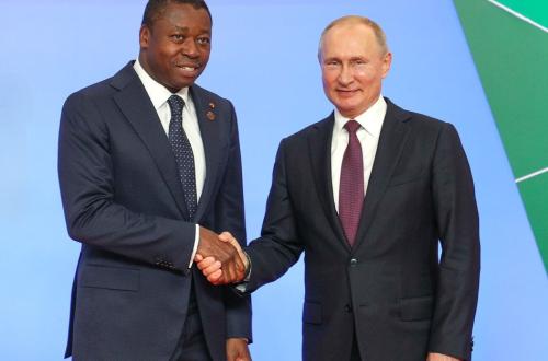 Faure Essozimna Gnassingbé en visite officielle en Russie