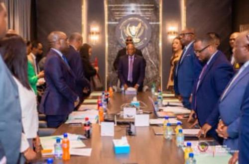 RDC : le ministre de la justice Guillaume Ngefa préside la réunion du comité de pilotage de la Task-Force BRCC-RDIE