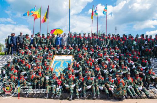 Académie militaire de Kanganga : 135 lauréats prêtent serment