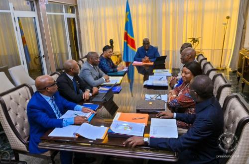 Kinshasa : Felix Tshisekedi préside la troisième réunion restreinte du gouvernement
