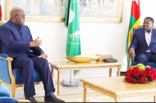 Crise sécuritaire dans l’Est de la RDC : Félix Tshisekedi en consultation à Lomé avec le médiateur de l’Union Africaine