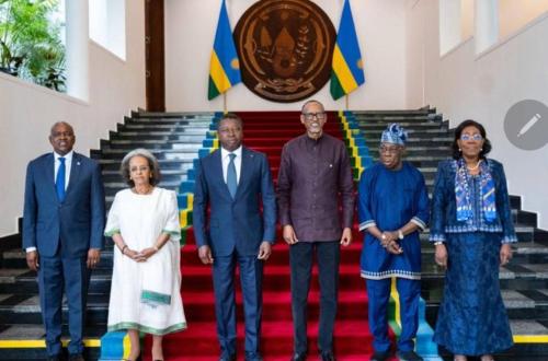 Rwanda : Kagame échange avec Faure Gnassingbé et des anciens chefs d’État Africains sur la crise sécuritaire dans l’Est de la RDC
