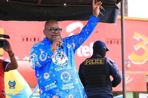 Nord-Kivu : à Kasindi, Aimé Boji appelle à la paix et à l’unité lors de son adresse à la population