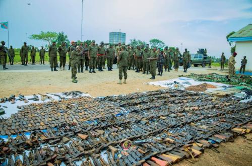 Ituri : 49 miliciens capturés, 100 redditions et plus de 500 armes saisies par l'armée