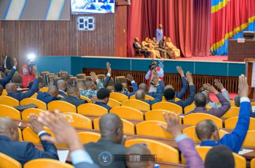 RDC : adoption du calendrier des travaux pour la session ordinaire de mars par l’assemblée nationale