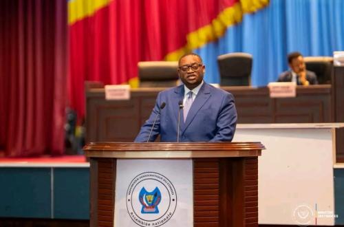 La déclaration du ministre des Finances, Doudou Fwamba, devant les élus nationaux