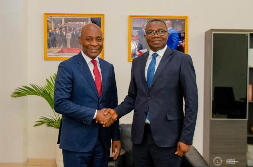 Kinshasa : Julien Paluku et Jean-Jacques Purusi échangent sur la facilitation du commerce transfrontalier