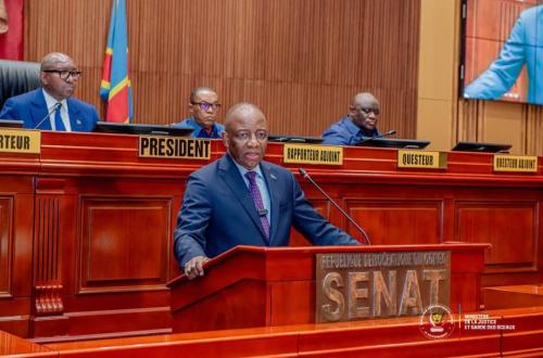 RDC : Guillaume Ngefa défend au Sénat une habilitation du Gouvernement pour renforcer la souveraineté économique
