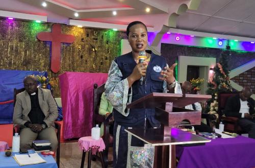 Ituri : le département des Femmes, Familles et Enfants de l’ECC mobilise les leaders religieux de l'AIC dans la prévention d’Ebola