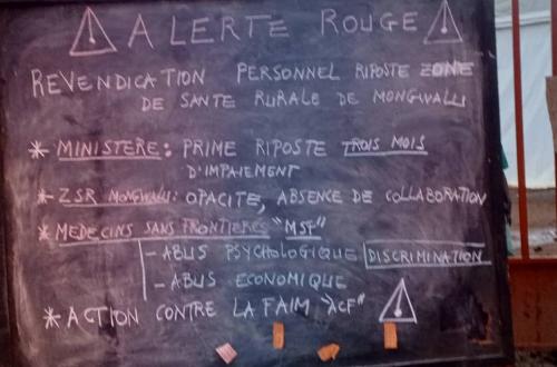 Ebola–Ituri : trois mois d'impayés, une manifestation des prestataires de la riposte réprimée à Mongbwalu