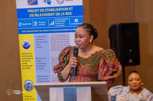 RDC - Banque mondiale : Micheline Ombae Kalama défend les priorités sociales des femmes et des enfants