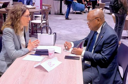 RDC/OCC-IEC : Etienne Tshimanga Mutombo échange avec Katharine Frage sur le passage au statut associé