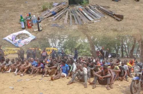 Kinshasa : plus de  80 présumés criminels interpellés lors d’une opération policière à Mont-Ngafula