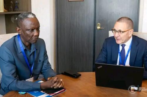 RDC-UE : à Lusaka, John Banza Lunda échange sur le développement des corridors et des infrastructures