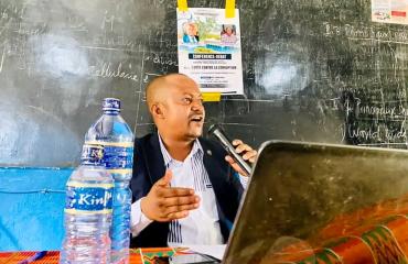Me Albert Labani encourage les finalistes vivant dans les zones sous occupation du M23