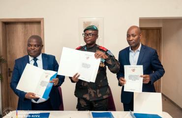 Les provinces du Maniema, Nord et Sud-Kivu signent un accord de coopération interprovinciale