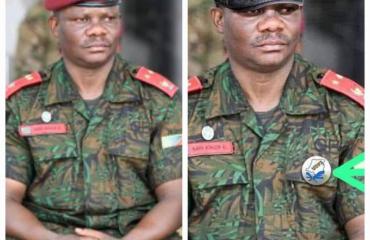 Fact-Checking/Non, le commandant de la Garde Républicaine n’a pas porté un badge de l’UDPS : il s'agit d'un photomontage