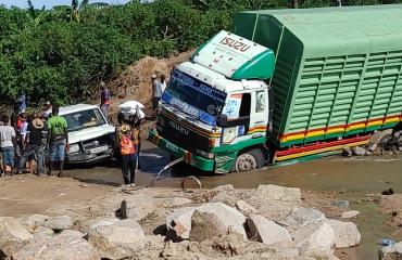 Ituri : route Bogoro–Kasenyi coupée, le commerce transfrontalier menacé vers le lac Albert