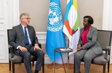 ONU–OIF : Louise Mushikiwabo et Jean-Pierre Lacroix réaffirment leur engagement commun pour la paix en Haïti et dans l’espace Francophone
