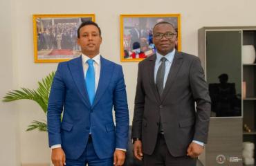 RDC : Julien Paluku et l’expert Said Ali échangent sur la consolidation de l'intégration de la RDC dans le commerce international