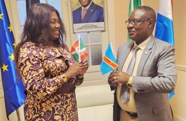 Plaidoyer sans frontières : Melissa Zalo porte la voix de l'Est de la RDC auprès des chancelleries Africaines