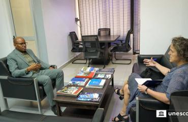 RDC : l’UNESCO et l’OMS renforcent leur coopération pour promouvoir la santé et un environnement sain
