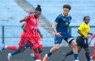 LINAFOOT : à 9 contre 11, Dauphin Noir déplume les Aigles grâce à un doublé de Candidat Mapendo