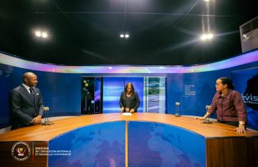 RDC : la Radio Télévision de l'Éducation se dote d’un nouveau plateau, le gouvernement mise sur les médias pour transformer l’éducation