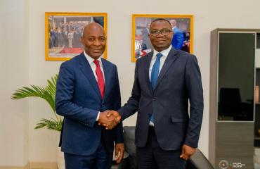 Kinshasa : Julien Paluku et Jean-Jacques Purusi échangent sur la facilitation du commerce transfrontalier