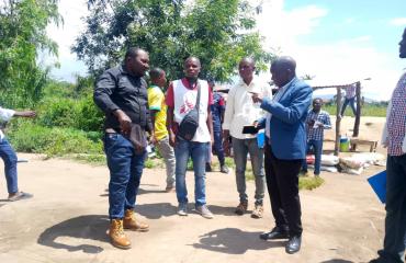 Baraka : MSF-Hollande étudie la faisabilité pour la construction des latrines dans différents marchés publics et privés