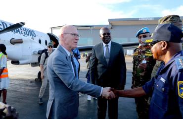 Est de la RDC : James Swan insiste sur le cessez-le-feu et la protection des civils au terme de sa mission