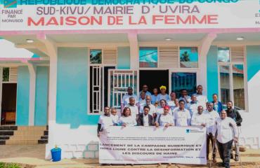 Sud-Kivu : lancement d’une campagne contre la désinformation et les discours de haine à Uvira