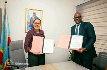 RDC : le gouvernement signe un mémorandum d'entente pour digitaliser le système éducatif