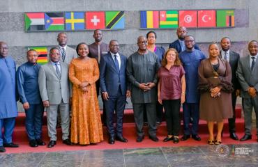RDC : auprès de la BAD, Julien Paluku plaide pour l’accélération des projets des Infrastructures et de l’Industrialisation en Afrique