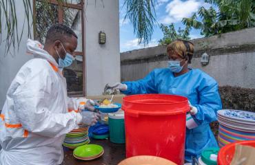 Ebola en RDC : le PAM offre les repas aux patients, aux cas mis en quarantaine et leurs familles