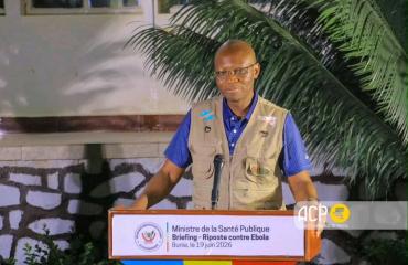 Ituri : le minstre de la santé rassure les prestataires de la riposte contre Ebola à Bunia