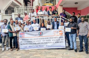 Médias et santé au Nord-Kivu : des journalistes de Goma s'engagent pour une information responsable face aux crises sanitaires