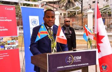 Kinshasa : le Canada et le PNUD équipent les juridictions chargées des violences sexuelles