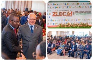 À l’ouverture de la conférence régionale de la ZLECAf : la RDC plaide pour une feuille de route régionale et des infrastructures modernisées