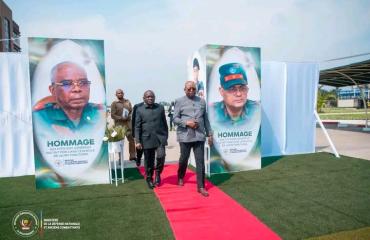 Crash de Kenge : le procureur général près la Cour constitutionnelle rend hommage aux magistrats militaires décédés